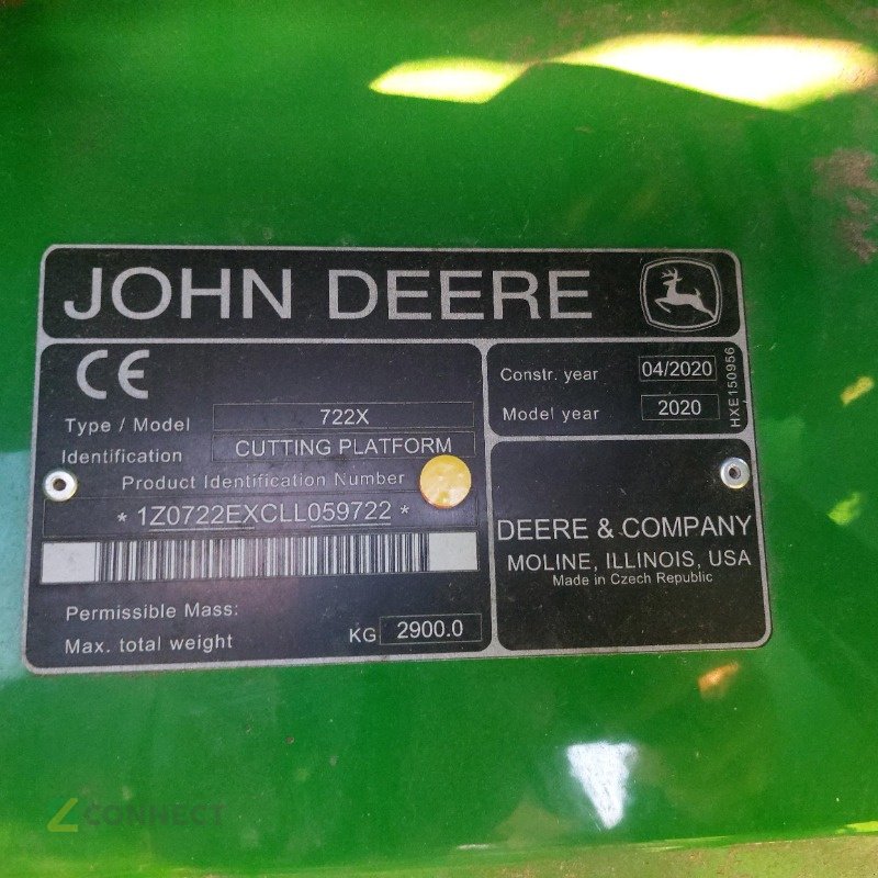 Schneidwerk za tip John Deere 722X, Gebrauchtmaschine u Gerichshain (Slika 14)