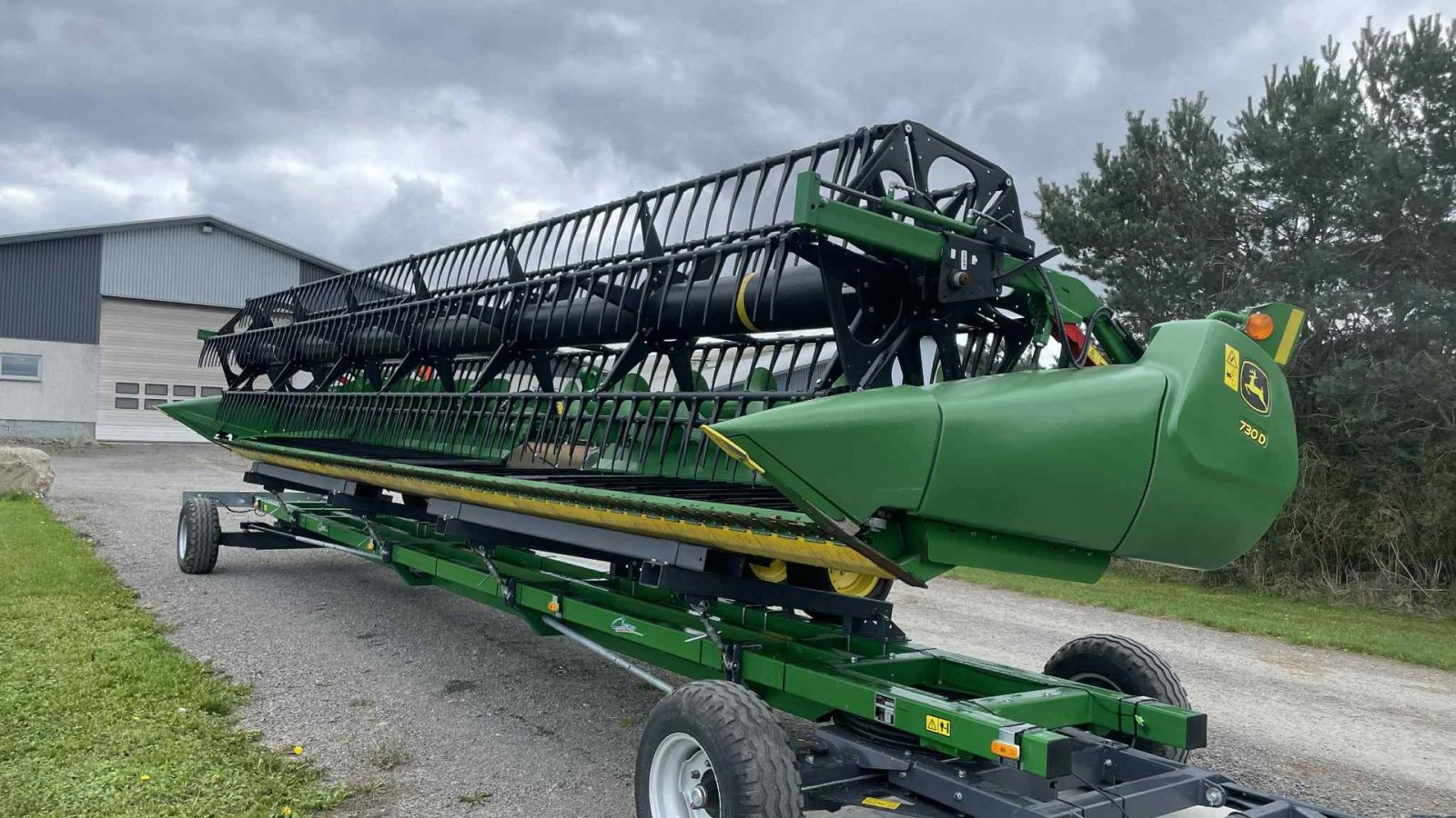 Schneidwerk du type John Deere 730D Draper Skærebord, Gebrauchtmaschine en Mariager (Photo 9)