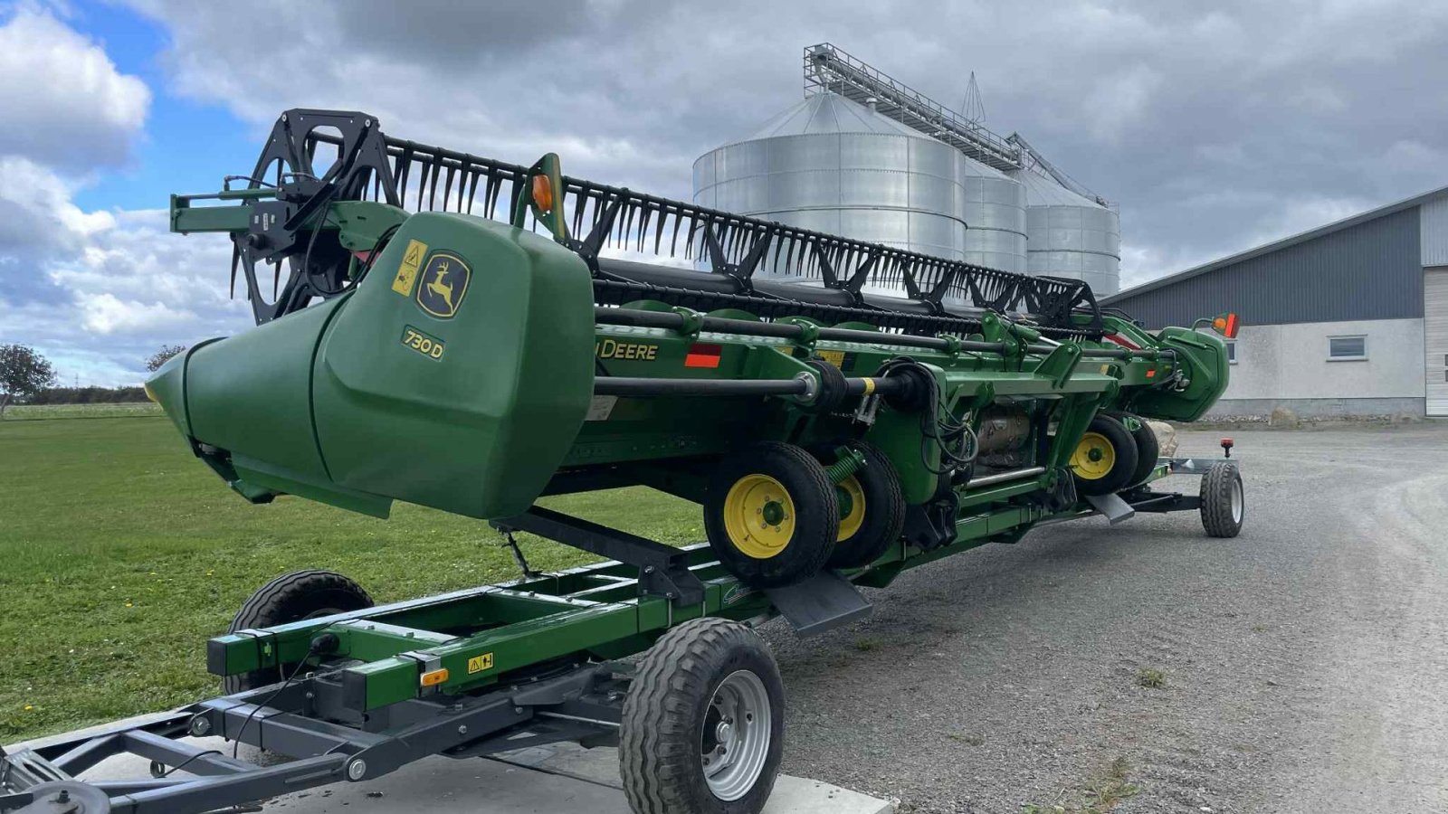 Schneidwerk du type John Deere 730D Draper Skærebord, Gebrauchtmaschine en Mariager (Photo 1)