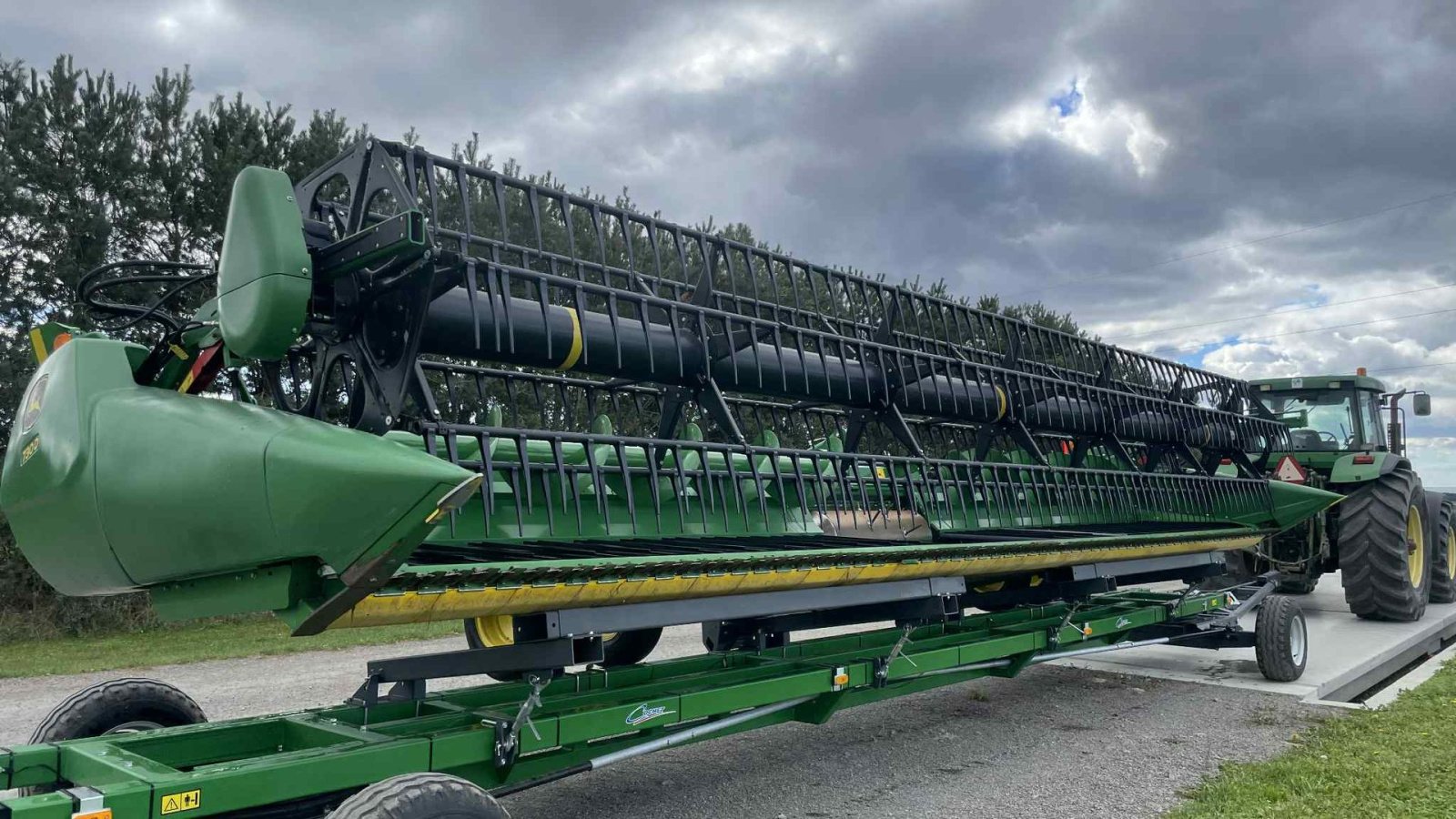 Schneidwerk du type John Deere 730D Draper Skærebord, Gebrauchtmaschine en Mariager (Photo 2)