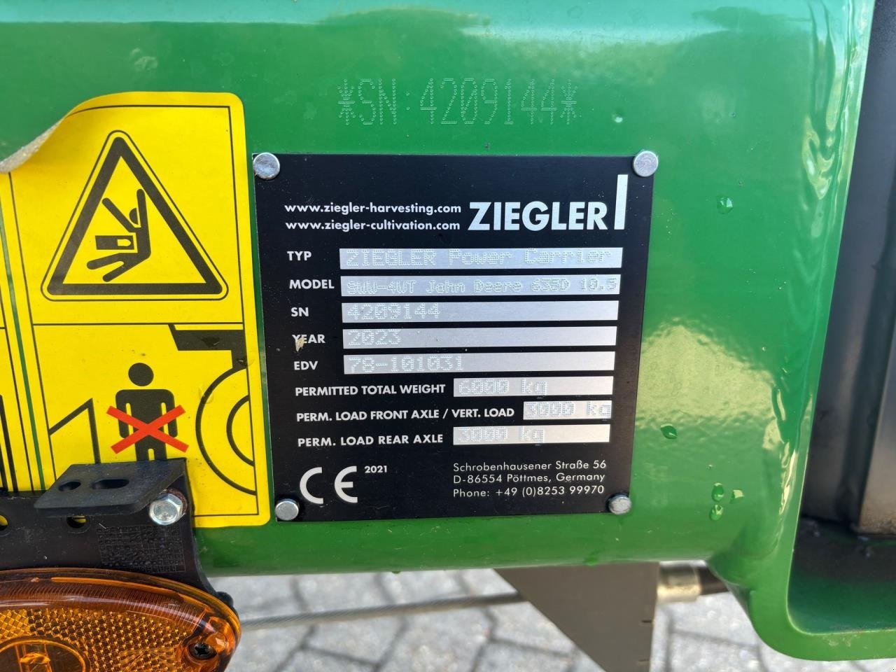 Schneidwerk tipa John Deere 735D, Gebrauchtmaschine u Bramming (Slika 13)