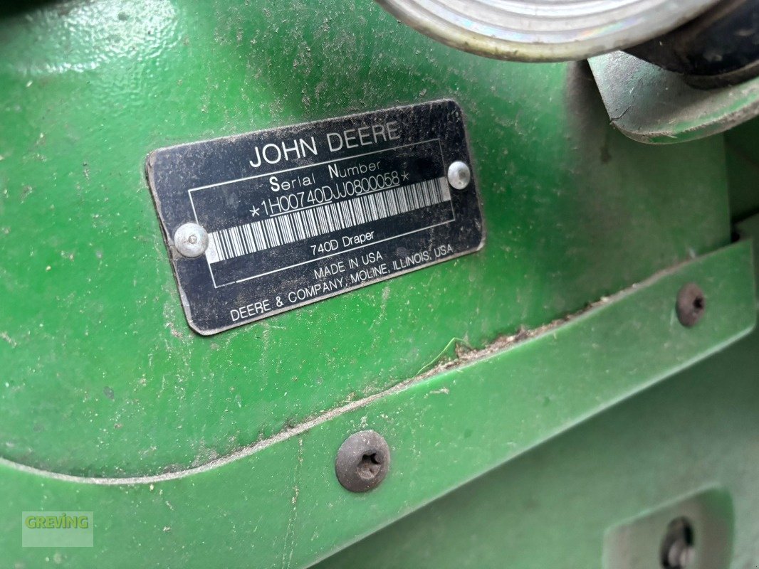 Schneidwerk του τύπου John Deere 740D inkl Schneidwerkswagen, Gebrauchtmaschine σε Ahaus (Φωτογραφία 15)