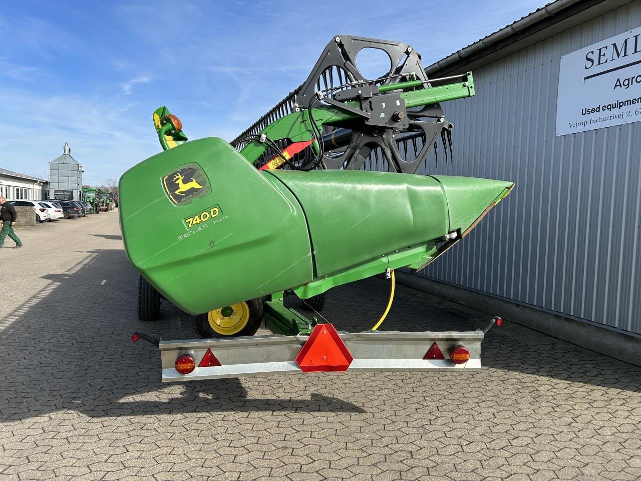 Schneidwerk des Typs John Deere 740D, Gebrauchtmaschine in Bramming (Bild 10)