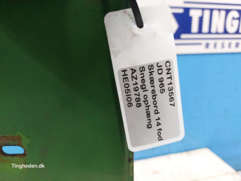 Schneidwerk des Typs John Deere 965, Gebrauchtmaschine in Hemmet (Bild 11)