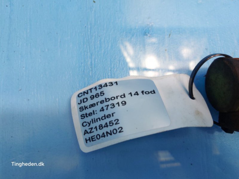 Schneidwerk des Typs John Deere 965, Gebrauchtmaschine in Hemmet (Bild 11)