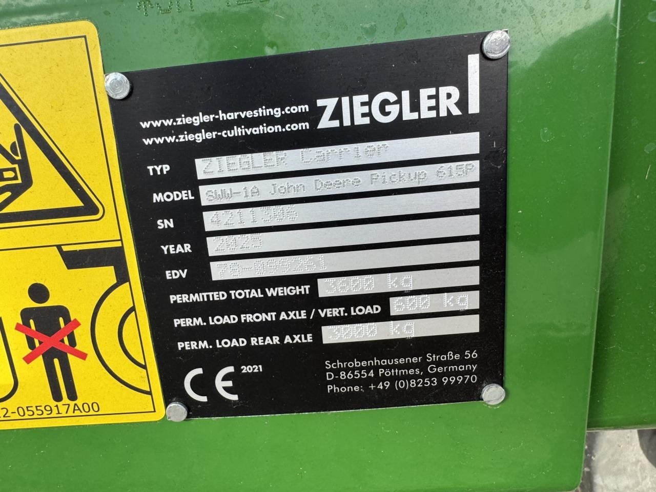 Schneidwerk typu John Deere BP15 PICKUP SKÆREBOR, Gebrauchtmaschine v Bramming (Obrázek 4)