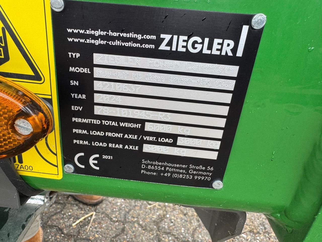 Schneidwerk του τύπου John Deere HD45X, Gebrauchtmaschine σε Brønderslev (Φωτογραφία 4)