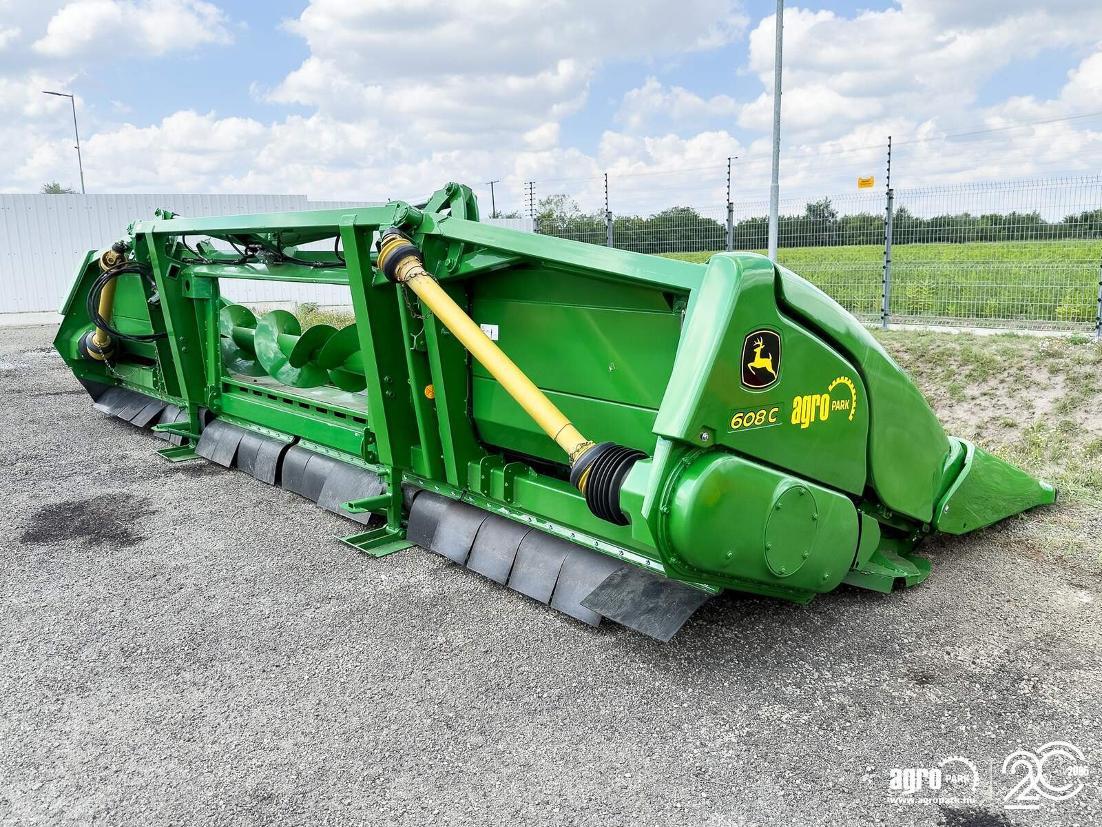 Schneidwerk typu John Deere Kemper 608C 8 row corn header with folding frame for John Deere combines, chopper, stubble stomper, 75 cm row spacing, StalkMaster, Gebrauchtmaschine v Csengele (Obrázek 4)