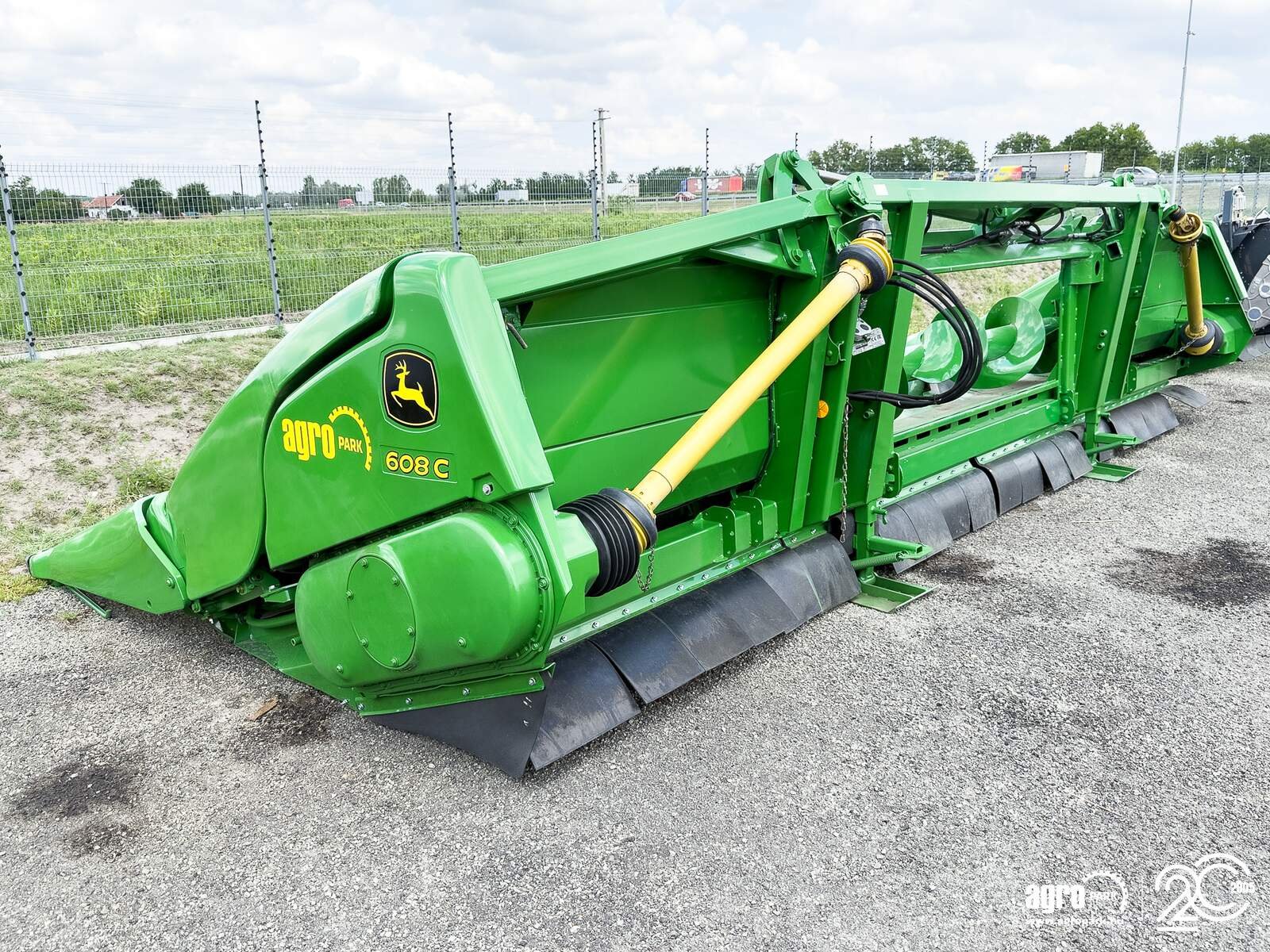 Schneidwerk typu John Deere Kemper 608C 8 row corn header with folding frame for John Deere combines, chopper, stubble stomper, 75 cm row spacing, StalkMaster, Gebrauchtmaschine v Csengele (Obrázek 7)