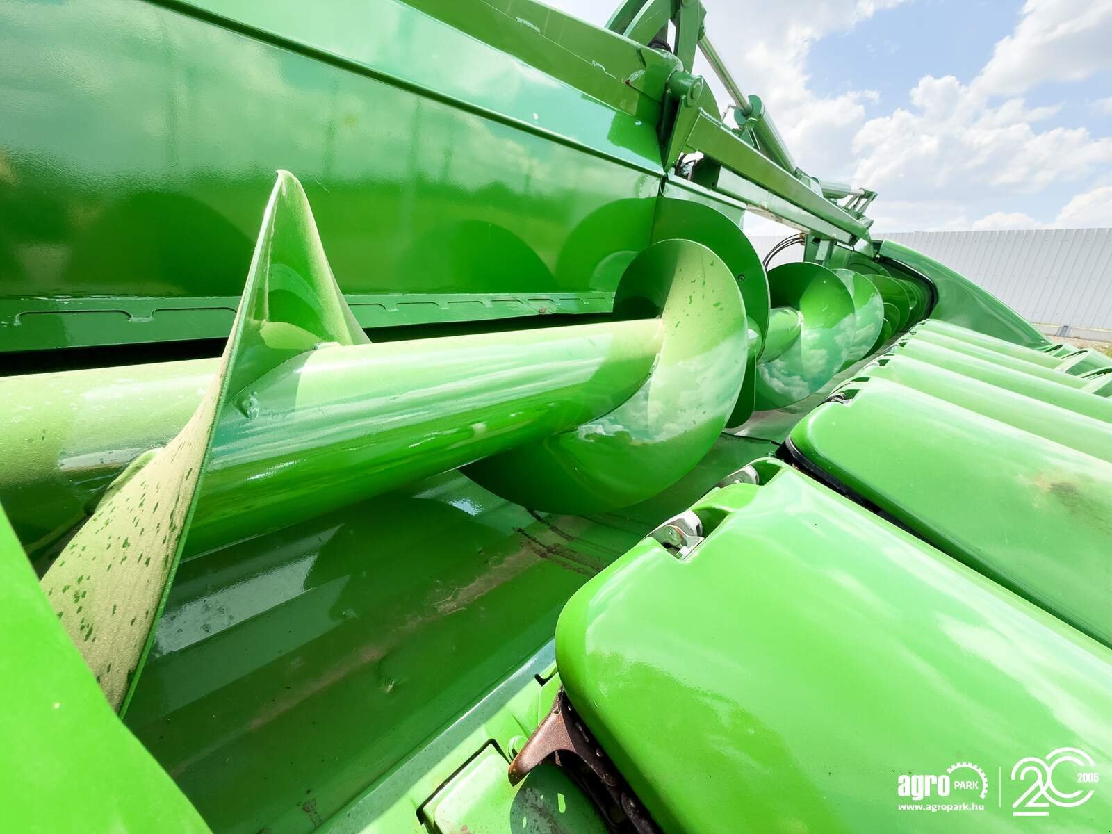 Schneidwerk typu John Deere Kemper 608C 8 row corn header with folding frame for John Deere combines, chopper, stubble stomper, 75 cm row spacing, StalkMaster, Gebrauchtmaschine v Csengele (Obrázek 14)