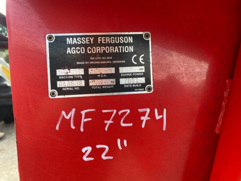 Schneidwerk typu Massey Ferguson 22" Powerflow, Gebrauchtmaschine v Hemmet (Obrázek 12)