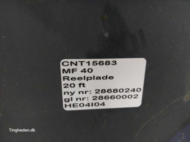 Schneidwerk des Typs Massey Ferguson 40, Gebrauchtmaschine in Hemmet (Bild 14)