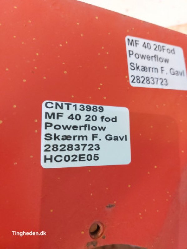 Schneidwerk typu Massey Ferguson 40, Gebrauchtmaschine v Hemmet (Obrázek 22)