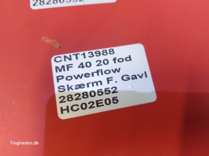 Schneidwerk typu Massey Ferguson 40, Gebrauchtmaschine v Hemmet (Obrázek 10)