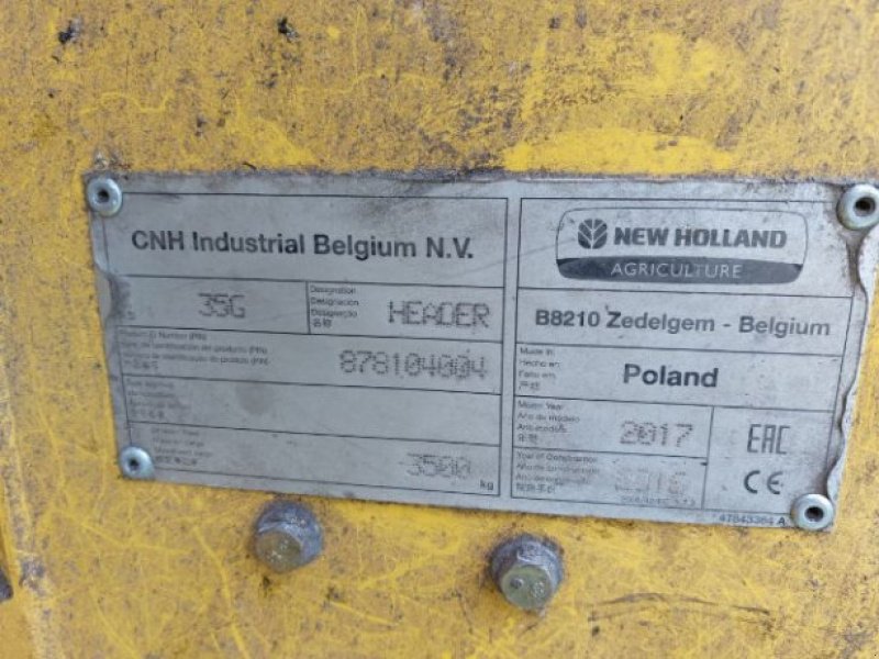 Schneidwerk typu New Holland 35", Gebrauchtmaschine v Hemmet (Obrázek 10)