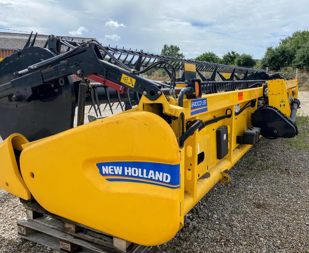 Schneidwerk des Typs New Holland 35 FT DRAPER, Gebrauchtmaschine in Skjern (Bild 1)