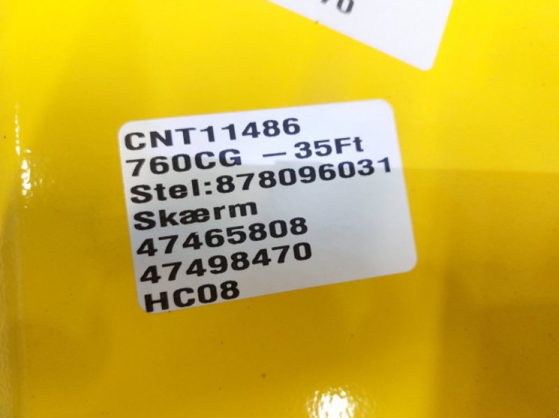 Schneidwerk des Typs New Holland 760CG, Gebrauchtmaschine in Hemmet (Bild 12)