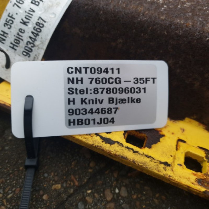 Schneidwerk typu New Holland 760CG, Gebrauchtmaschine v Hemmet (Obrázek 7)