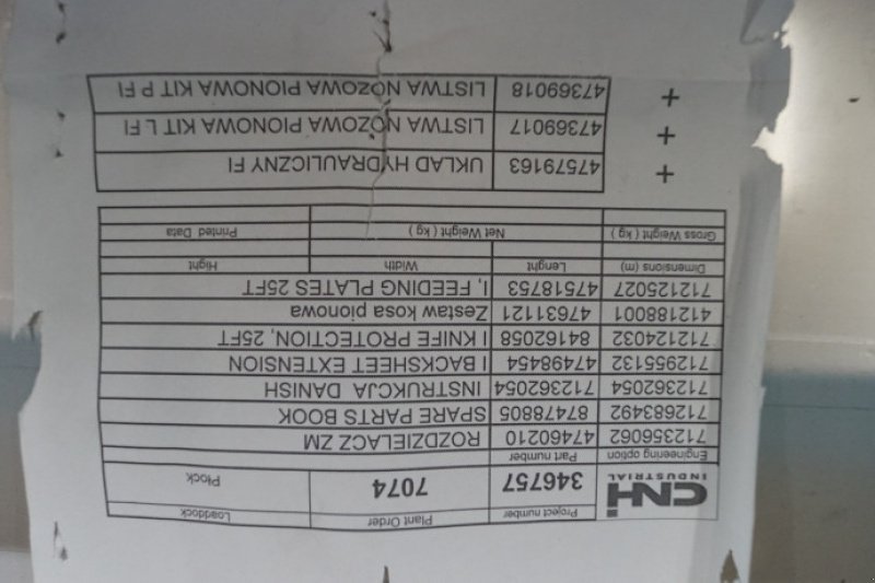 Schneidwerk typu New Holland 760CG, Gebrauchtmaschine v Hemmet (Obrázek 18)