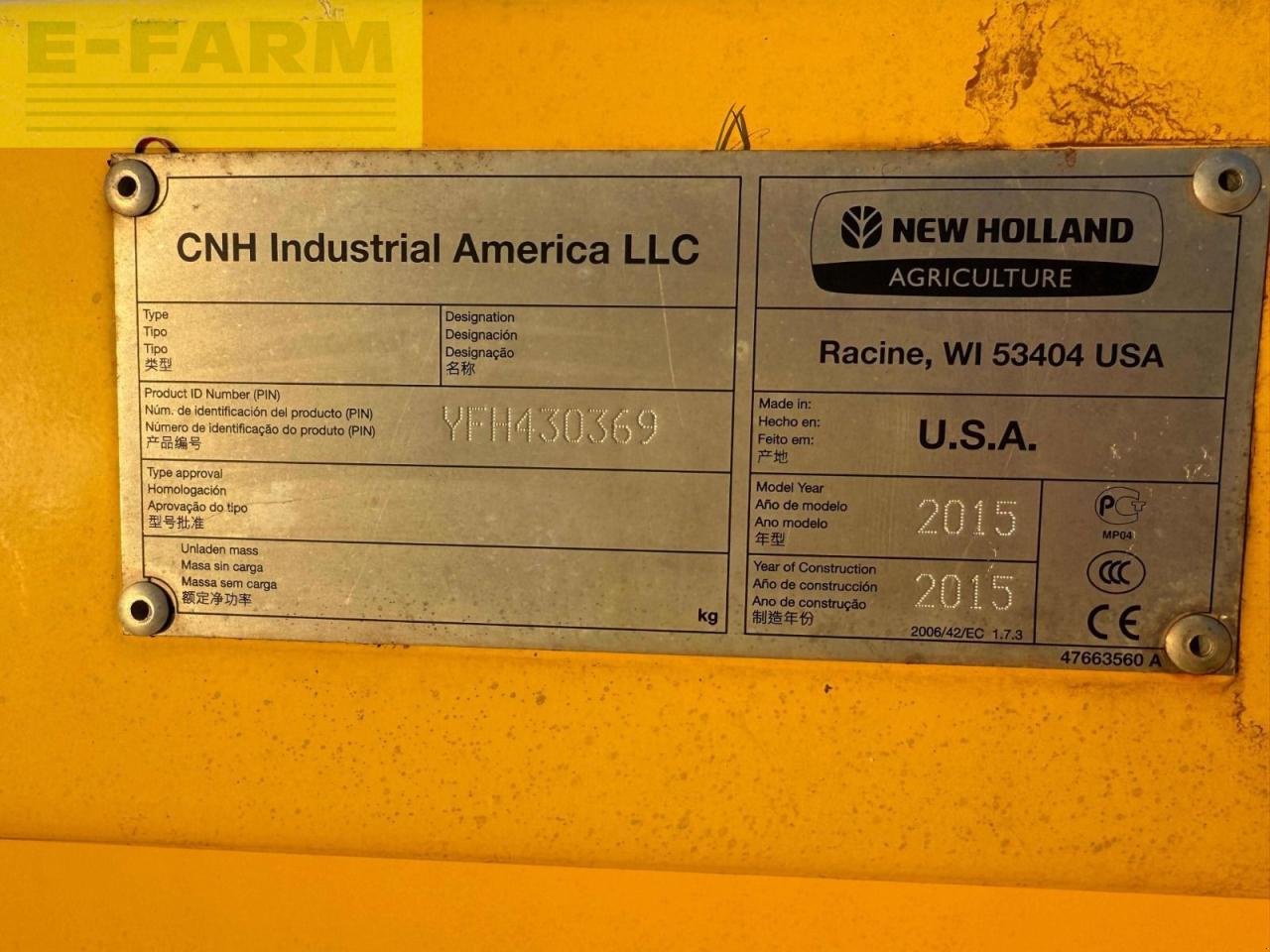 Schneidwerk des Typs New Holland SuperFlex 740CF-35 DD, Gebrauchtmaschine in Hamburg (Bild 3)