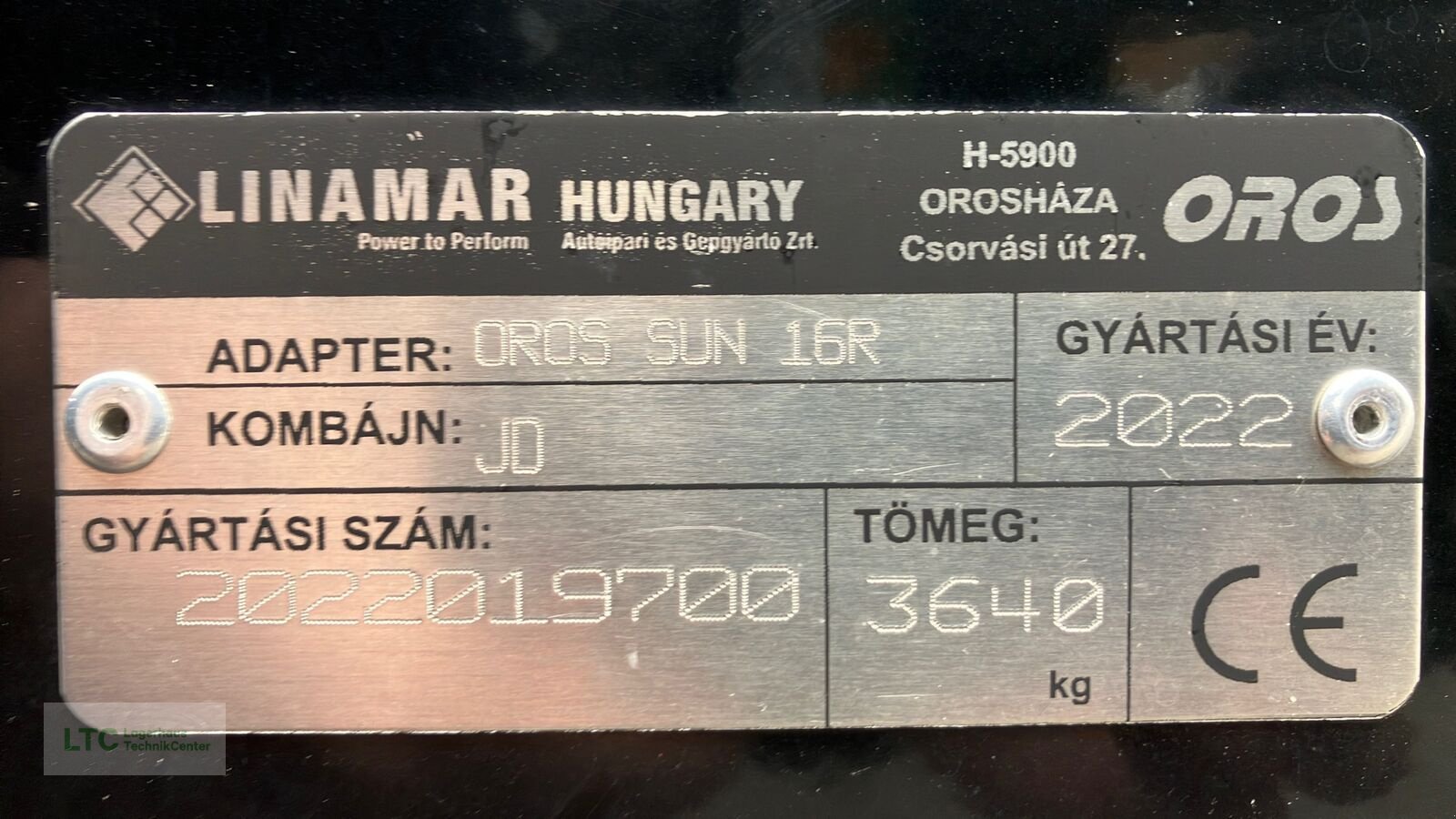 Schneidwerk typu Oros 1670, Neumaschine w Korneuburg (Zdjęcie 11)