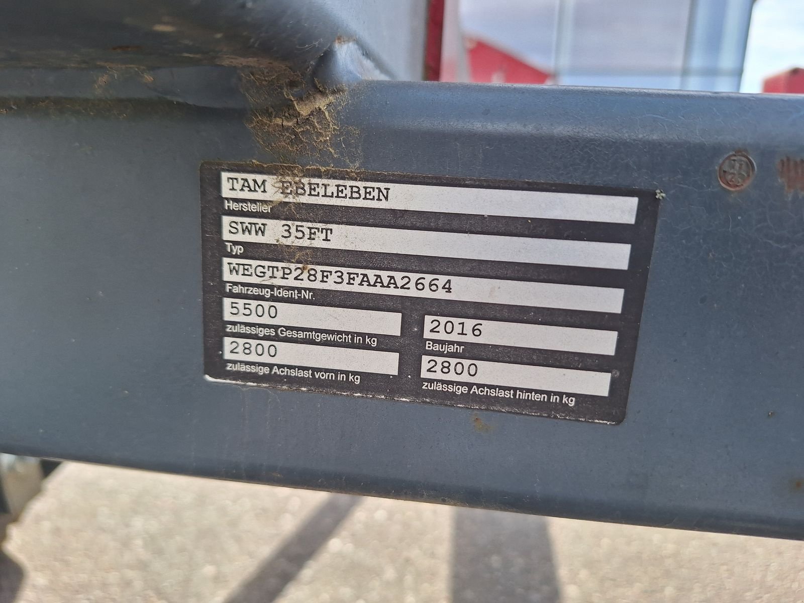 Schneidwerk van het type Tam SWW 35 FT, Gebrauchtmaschine in Harmannsdorf (Foto 11)
