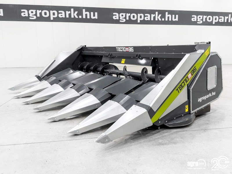 Schneidwerk del tipo Tecnomais TM3 6R 6 row (75 cm), rigid corn header for John Deere W and T combines, with chopper and stalk crushers, Gebrauchtmaschine en Csengele (Imagen 1)