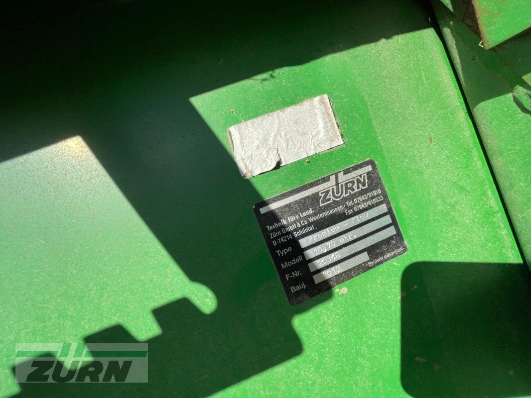 Schneidwerk типа Zürn Premiumflow 635PF 10,7m, Gebrauchtmaschine в Giebelstadt-Euerhausen (Фотография 7)