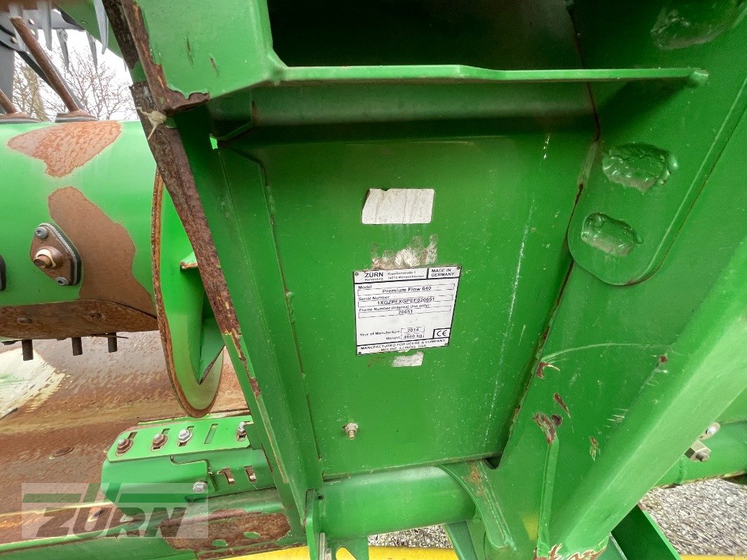 Schneidwerk des Typs Zürn Premiumflow 640PF (12,2 m), Gebrauchtmaschine in Ravenstein-Merchingen (Bild 16)