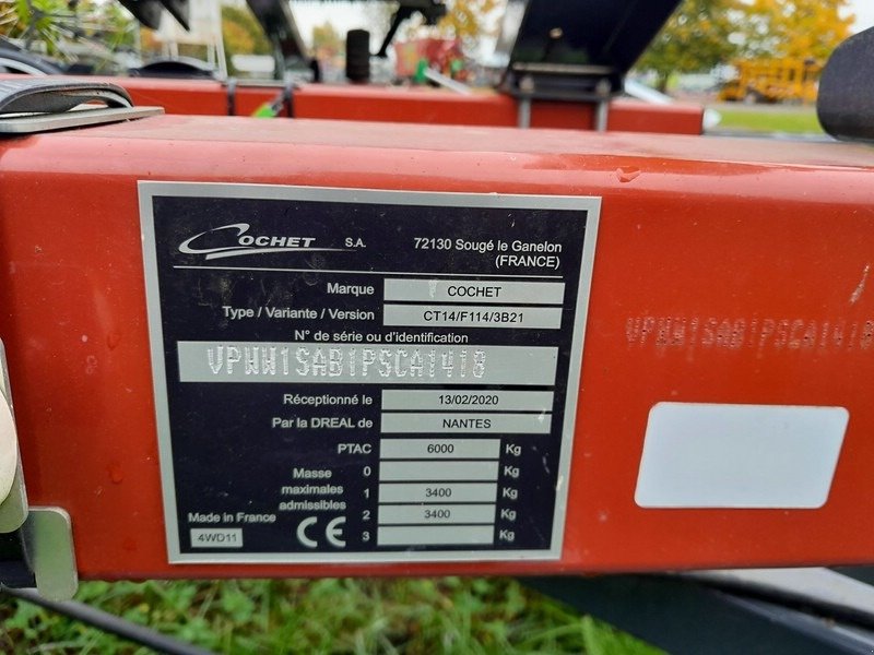 Schneidwerkswagen typu Case Cochet Schneidwerkswagen 4WD11 10,76 m, Neumaschine v Gülzow-Prüzen OT Mühlengeez (Obrázek 3)