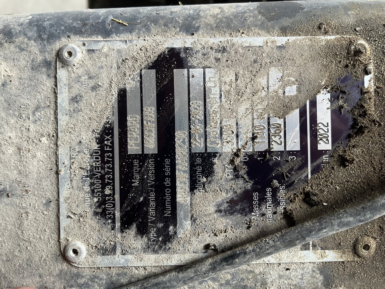 Schneidwerkswagen typu Perard 4 RGC NF650M, Gebrauchtmaschine v VERT TOULON (Obrázek 6)