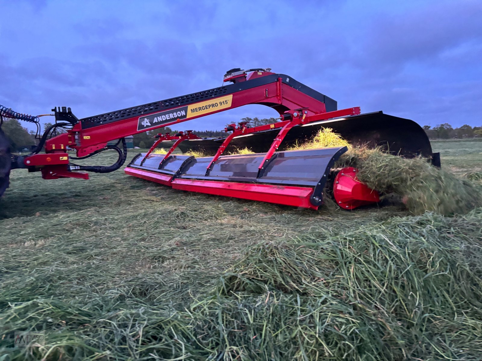 Schwader Türe ait Anderson MergePro 915 Bandschwader, Neumaschine içinde Berumerfehn (resim 1)