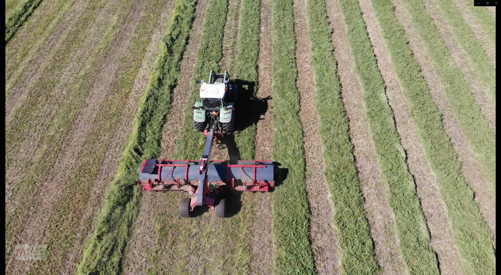 Schwader Türe ait Anderson MergePro 915 Bandschwader, Neumaschine içinde Berumerfehn (resim 9)