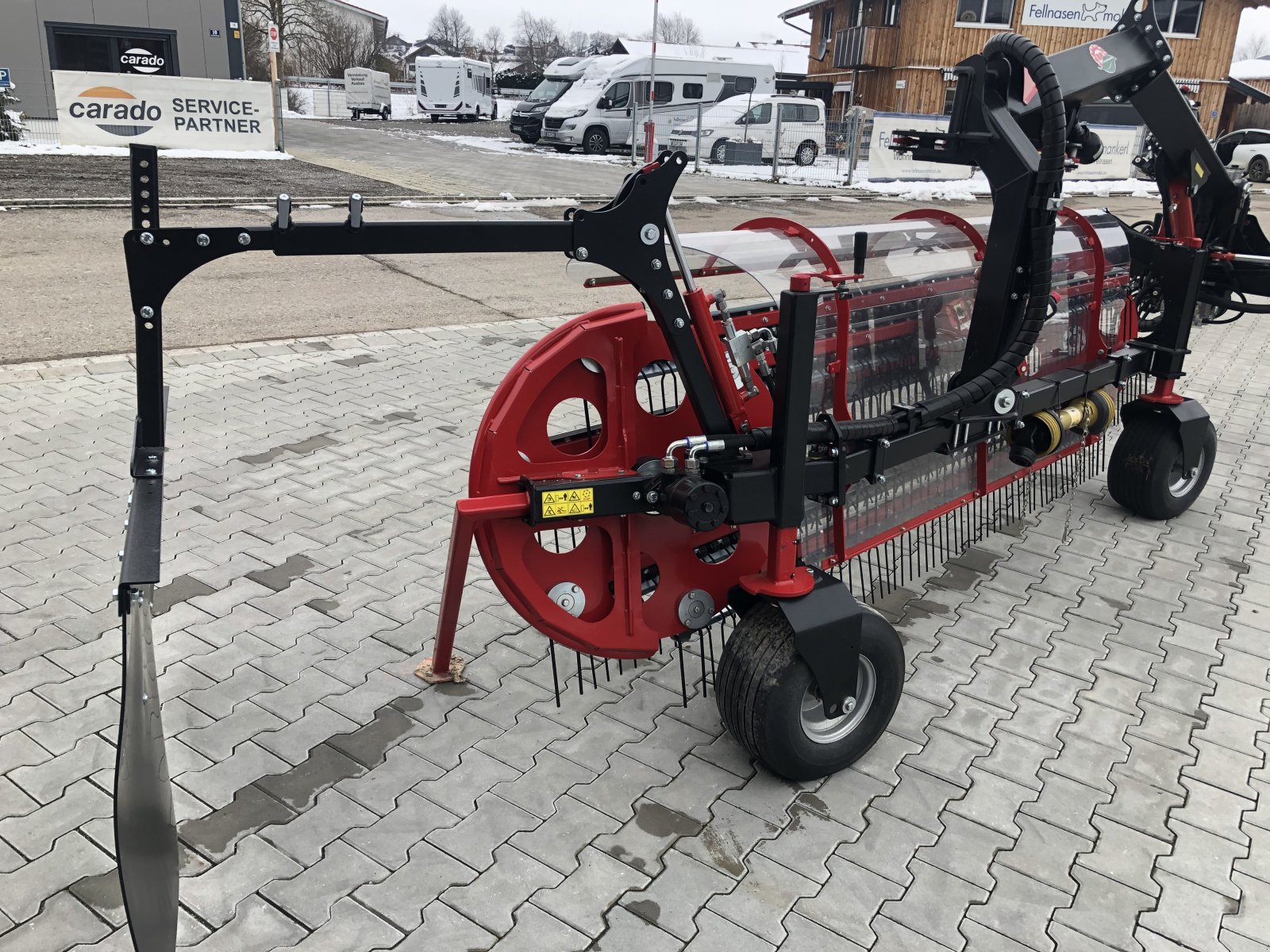 Schwader des Typs BB-Umwelttechnik Clementer 300 H, Gebrauchtmaschine in Roßhaupten (Bild 3)