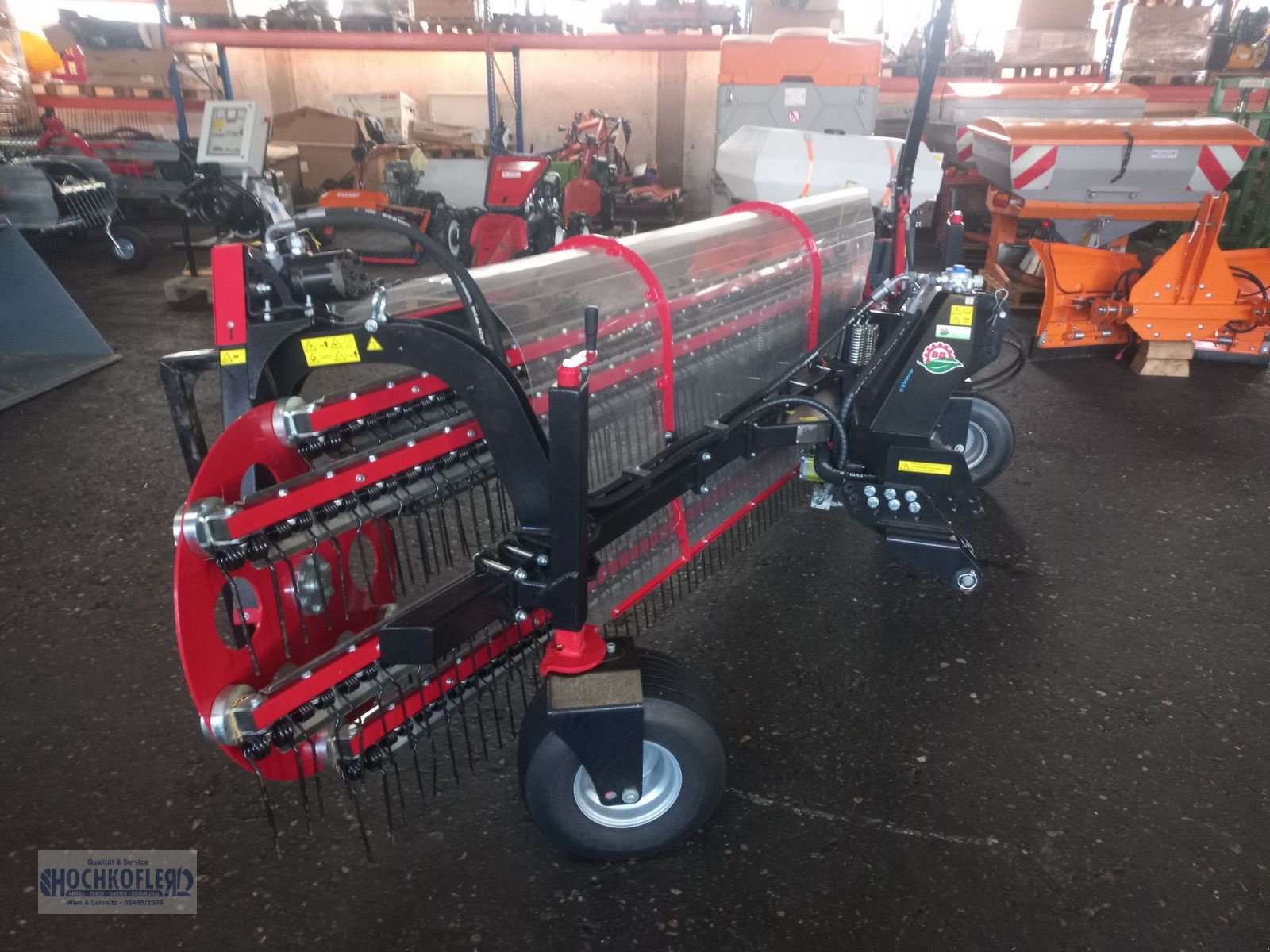 Schwader van het type BB-Umwelttechnik Clementer 330 F Eco, Vorführmaschine in Wies (Foto 3)