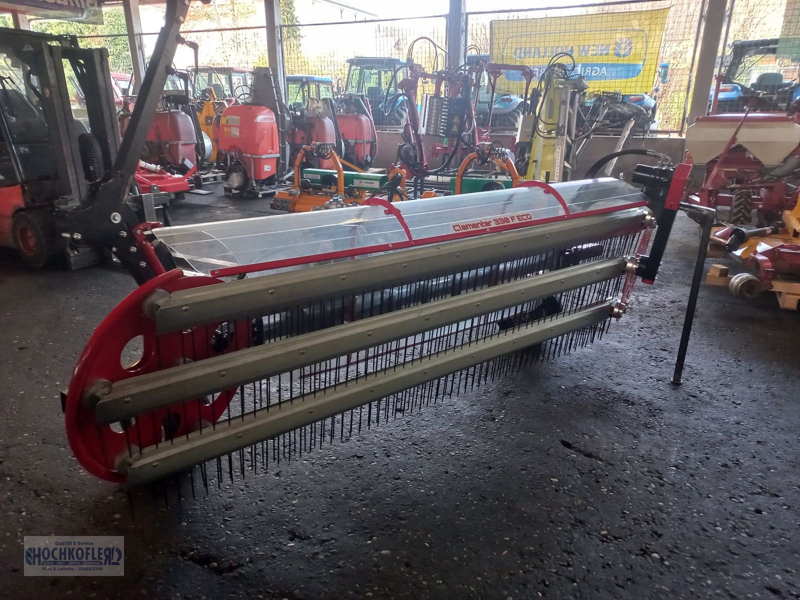 Schwader van het type BB-Umwelttechnik Clementer 330 F Eco, Vorführmaschine in Wies (Foto 1)