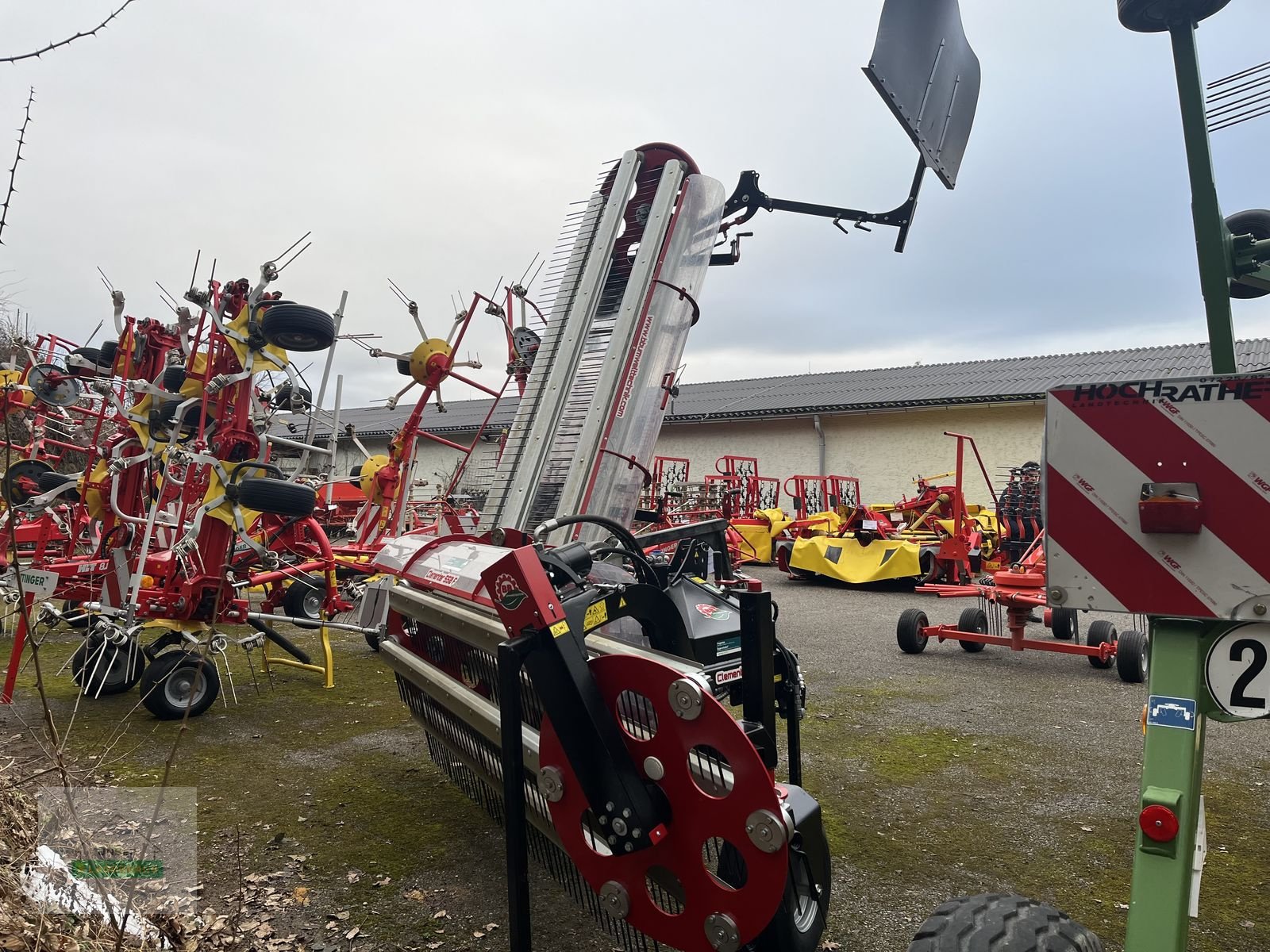 Schwader tip BB-Umwelttechnik Clementer 550F, Gebrauchtmaschine in Wartberg (Poză 5)