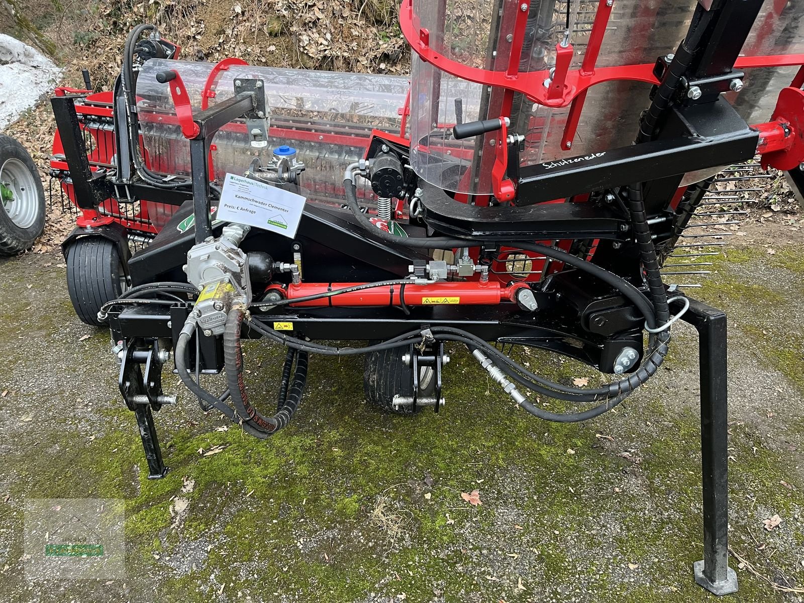 Schwader tip BB-Umwelttechnik Clementer 550F, Gebrauchtmaschine in Wartberg (Poză 3)