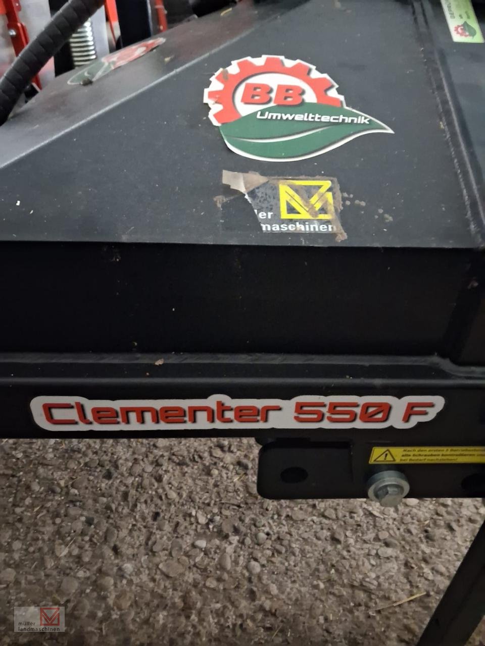 Schwader du type BB-Umwelttechnik Clementer 550F, Gebrauchtmaschine en Bonndorf (Photo 3)