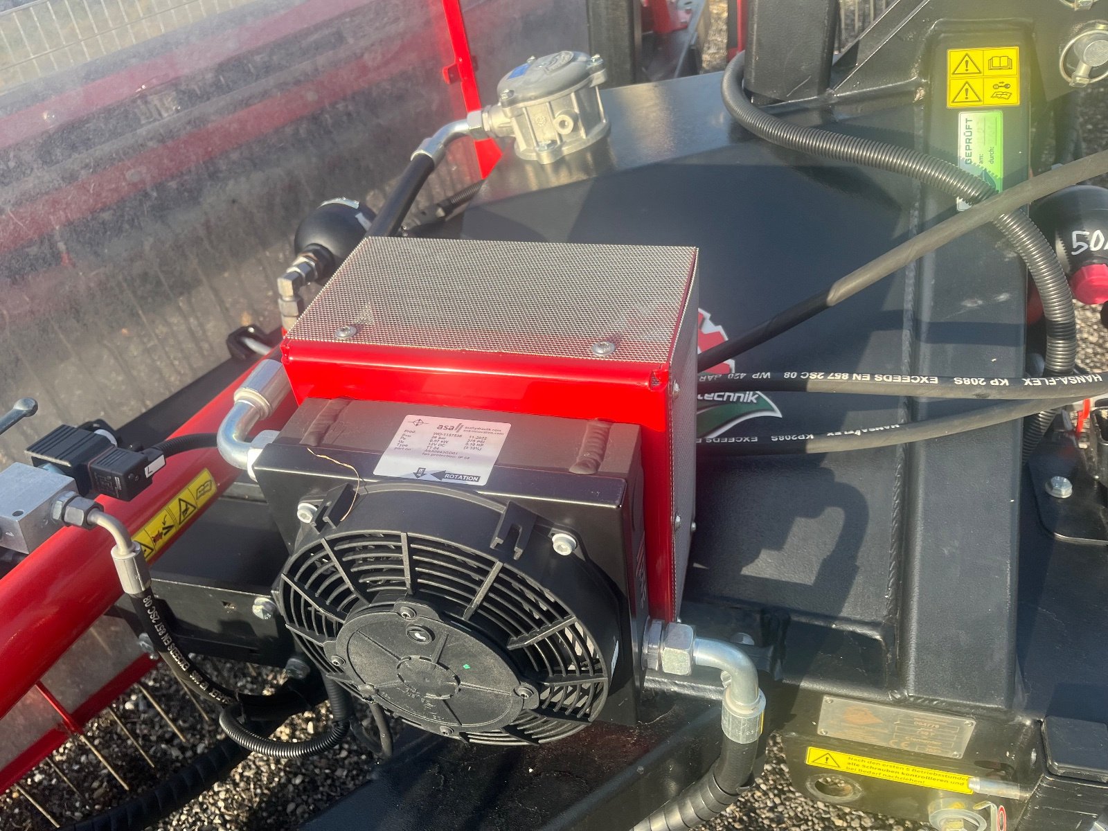 Schwader typu BB-Umwelttechnik Clementer 750, Gebrauchtmaschine v Roßhaupten (Obrázok 6)