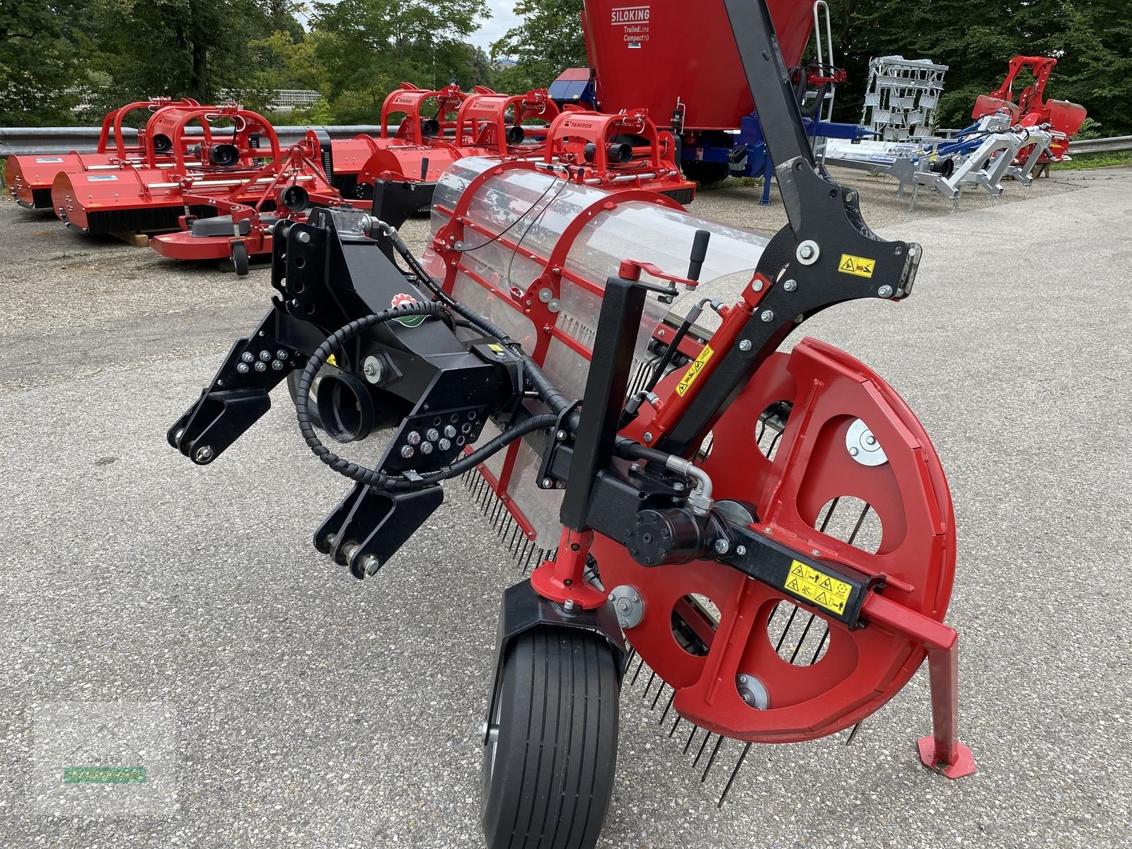 Schwader Türe ait BB-Umwelttechnik Kammschwader Clementer 300 F ECO Silage 6, Vorführmaschine içinde Wartberg (resim 6)
