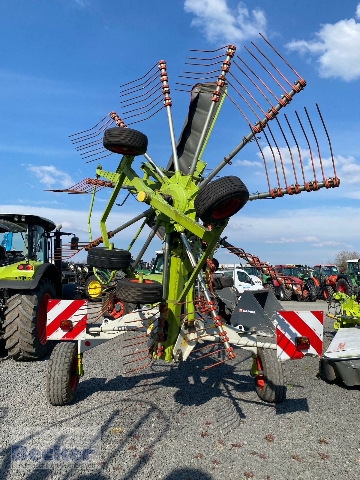 Schwader des Typs CLAAS Liner 1250 Profil, Gebrauchtmaschine in Weimar-Niederwalgern (Bild 2)