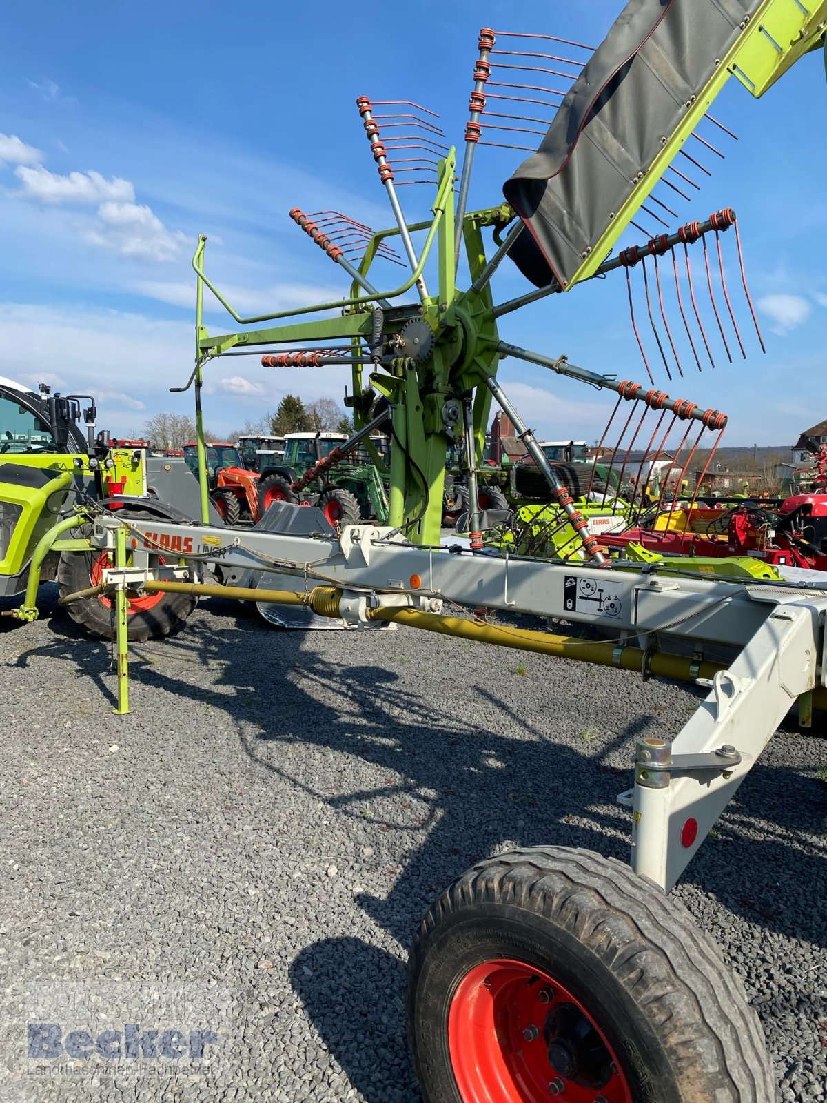 Schwader des Typs CLAAS Liner 1250 Profil, Gebrauchtmaschine in Weimar-Niederwalgern (Bild 5)