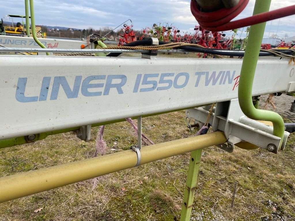 Schwader typu CLAAS Liner 1550 Twin profil, Gebrauchtmaschine w GUERET (Zdjęcie 11)