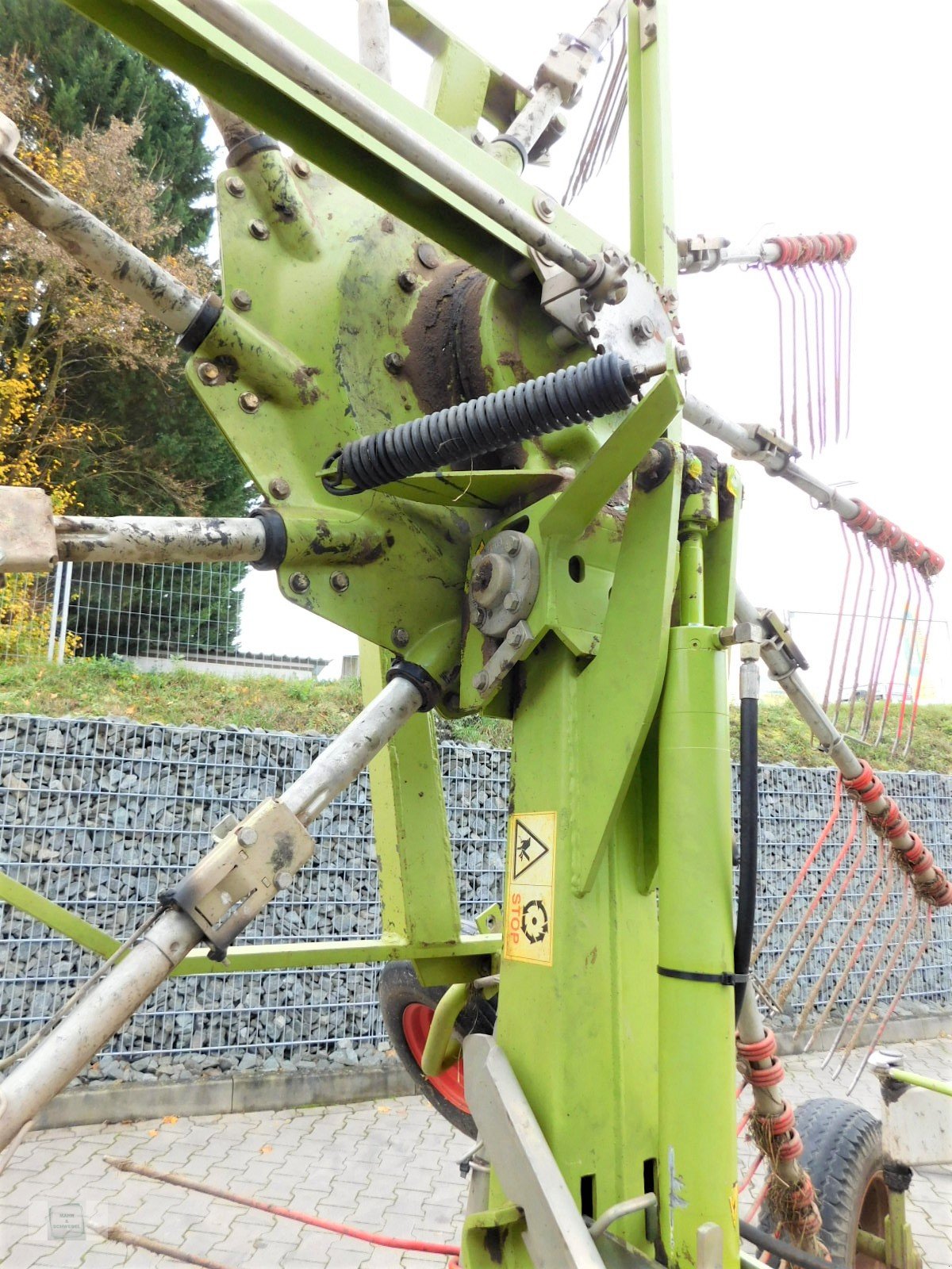 Schwader a típus CLAAS Liner 1550 Twin Profil, Gebrauchtmaschine ekkor: Gross-Bieberau (Kép 8)