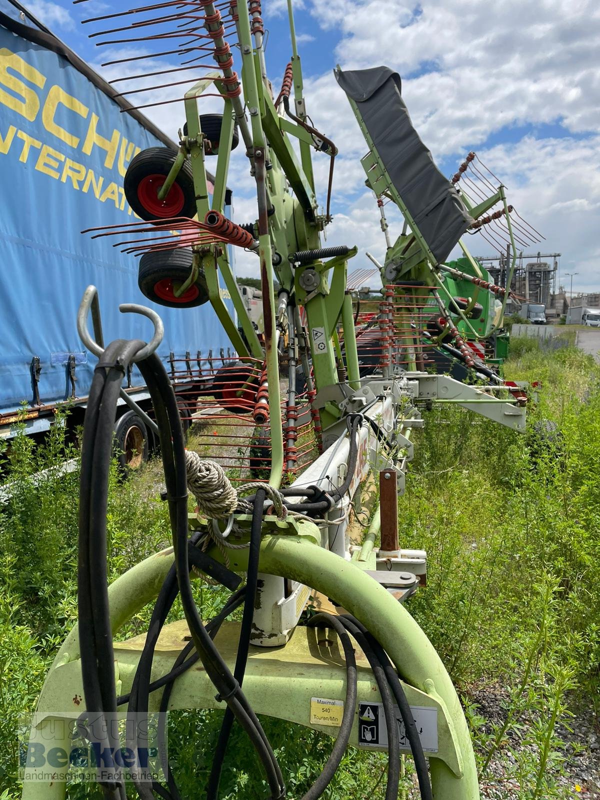 Schwader of the type CLAAS Liner 1550 Twin Profil, Gebrauchtmaschine in Weimar-Niederwalgern (Picture 1)
