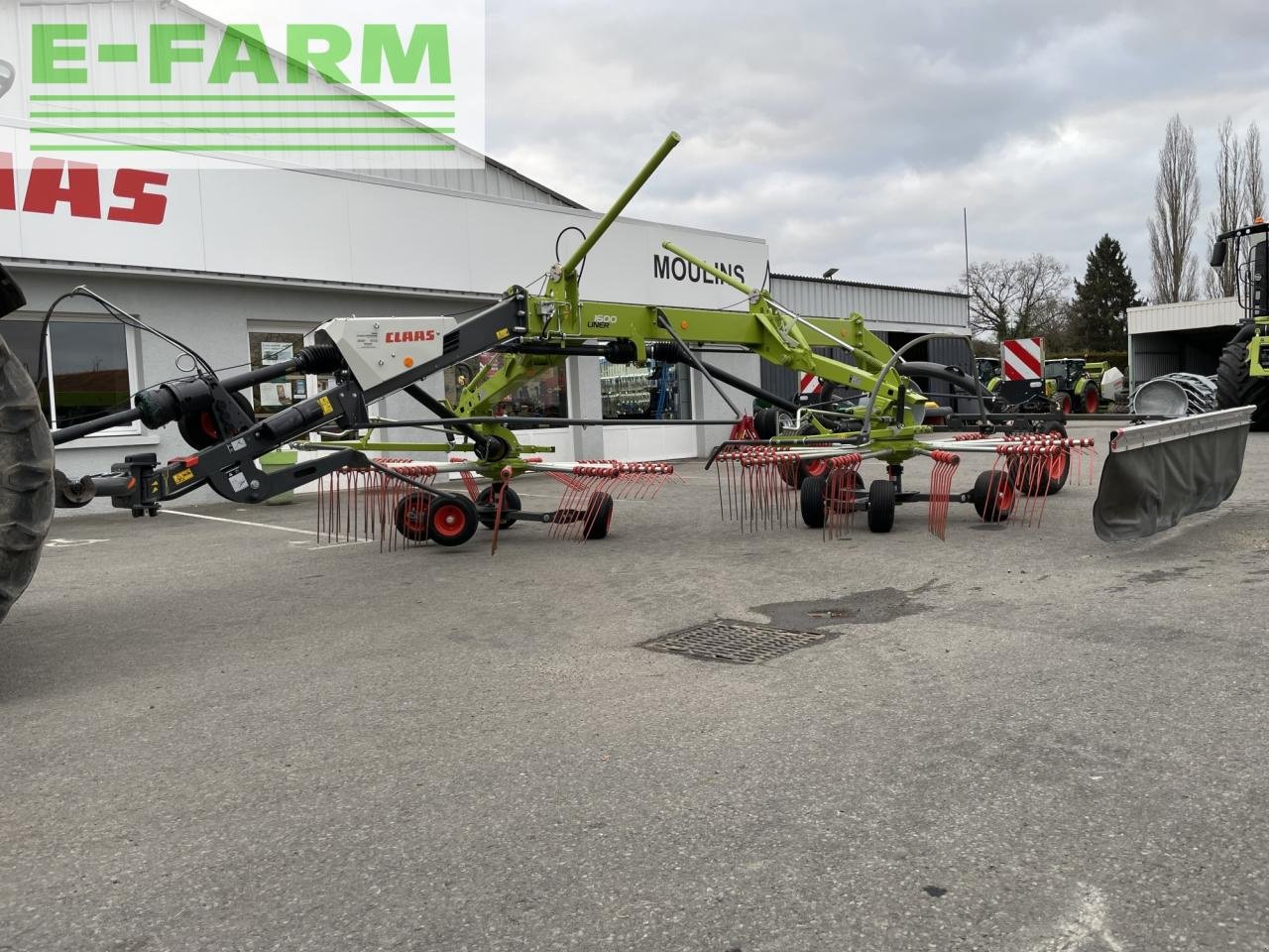 Schwader des Typs CLAAS liner 1600, Gebrauchtmaschine in SAULZET (Bild 1)