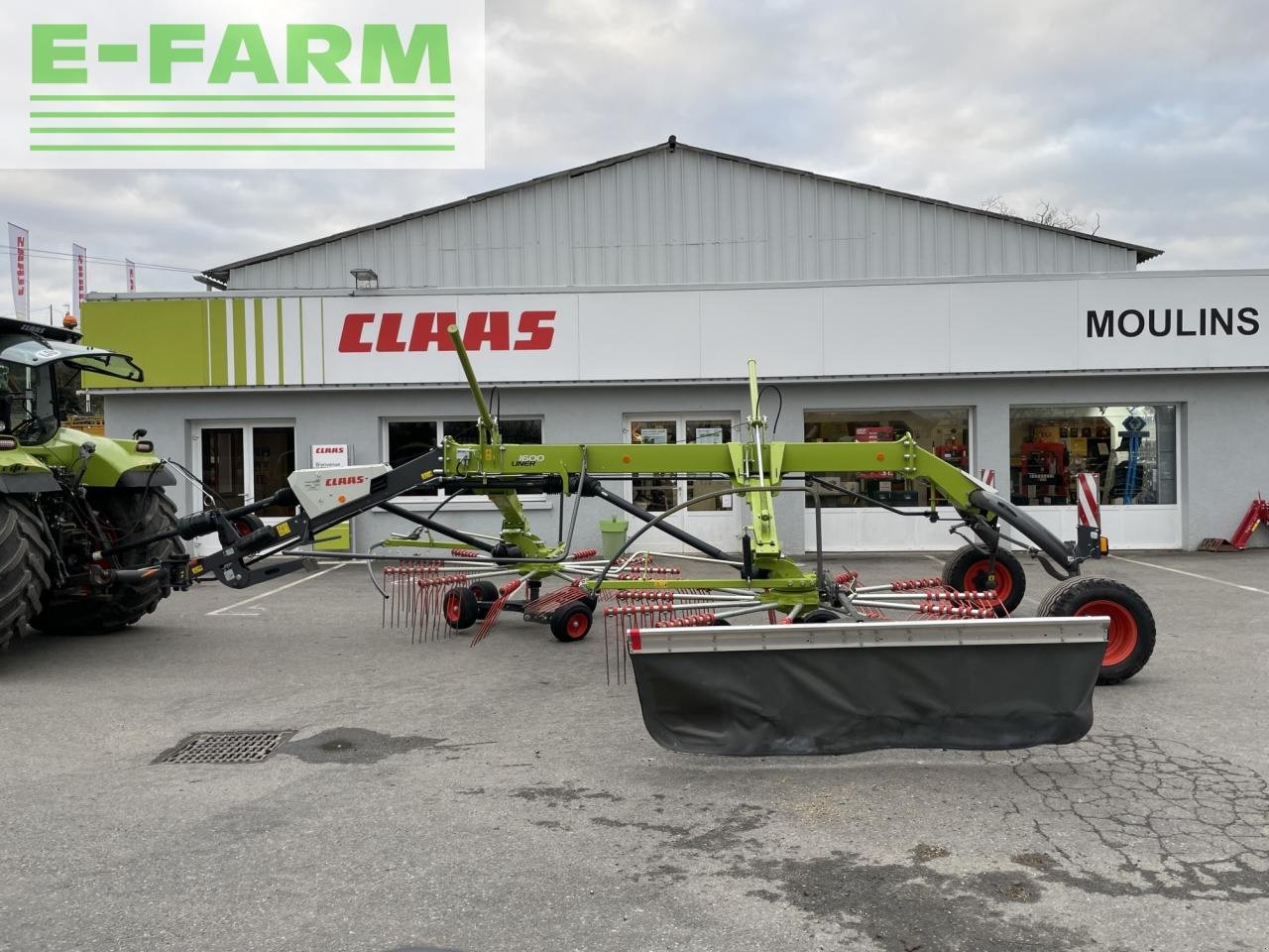 Schwader des Typs CLAAS liner 1600, Gebrauchtmaschine in SAULZET (Bild 2)