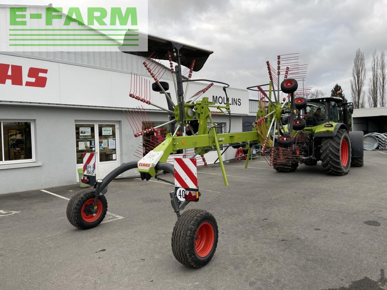 Schwader des Typs CLAAS liner 1600, Gebrauchtmaschine in SAULZET (Bild 7)