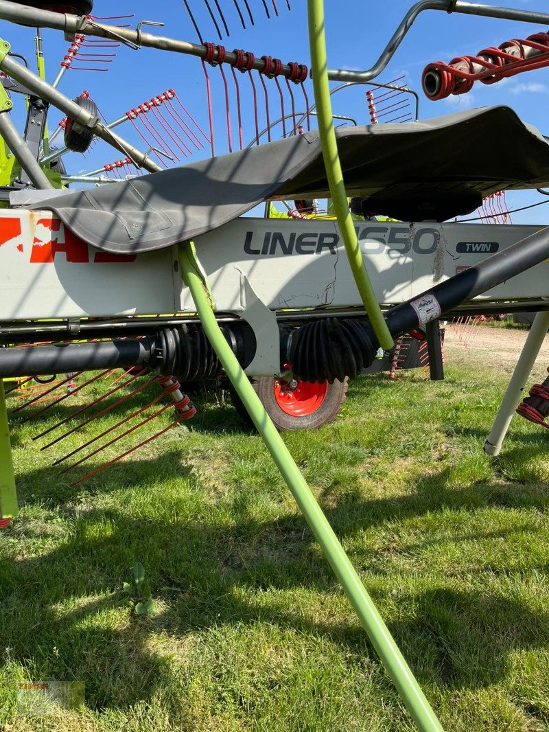 Schwader typu CLAAS LINER 1650 TWIN, 6-Rad-Fahrwerk, Gebrauchtmaschine v Ankum (Obrázek 8)